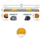 Bordure de balisage modulable Viso Parklane | IDEQUIP