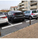 Butée de parking PARKPLACE VISO 1830 mm  | IDEQUIP