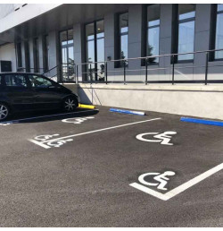 Butée de parking PARKPLACE VISO 1830 mm  | IDEQUIP