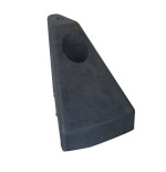 Bordure de route en caoutchouc thermoplastique BOR1000BK VISO IDEQUIP