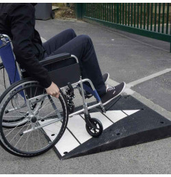 Rampe PMR série lourde Caoutchouc vulcanisé, 40 tonnes pente 10 %