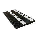 Rampes d’accès fixes en caoutchouc 35 à 200 mm Jusqu’à 40 tonnes