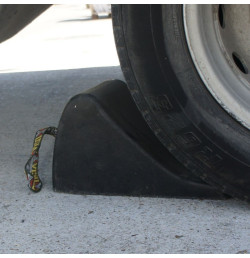 Cale roue en caoutchouc pour poids lourds, camion, remorque – IDEQUIP