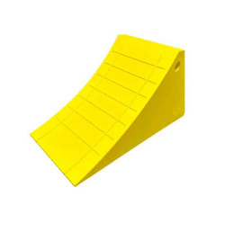 Cale roue poids lourds PEHD – Infranchissable & conforme | IDEQUIP