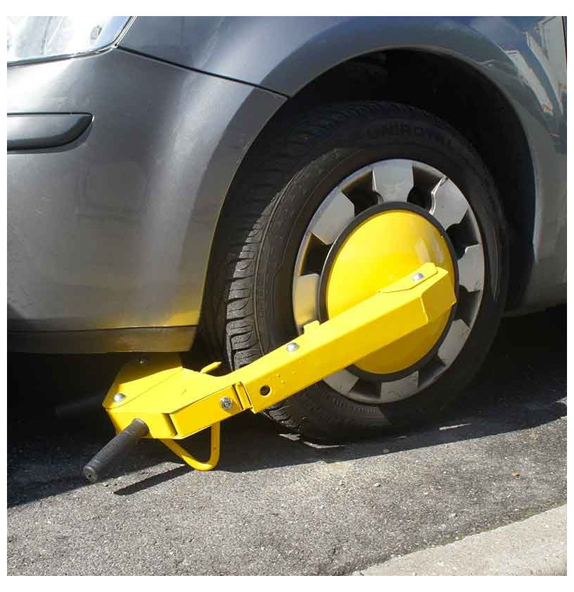 Sabot de roue antivol voiture