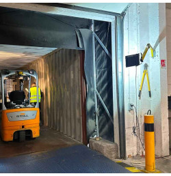 Projecteur de quai LED articulé 100W – Éclairage zone de chargement