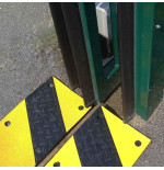 Rampe de seuil de portail caoutchouc