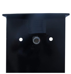 Platine de fixation pour butoir de quai – Acier | IDEQUIP