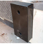 Platine de fixation pour butoir de quai – Acier | IDEQUIP