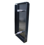 Platine de fixation pour heurtoir RB500TPU – Acier renforcé | IDEQUIP