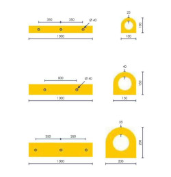 Butoir de quai en caoutchouc – Haute résistance aux chocs | IDEQUIP