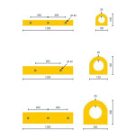 Butoir de quai en caoutchouc – Haute résistance aux chocs | IDEQUIP