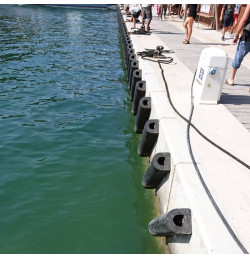 Butoir de quai en caoutchouc – Haute résistance aux chocs | IDEQUIP