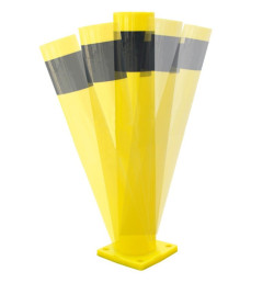 Poteau de protection antichoc en polyuréthane Ø140 à 270 mm | IDEQUIP