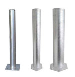 Poteau de protection galvanisé à fixer