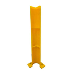 Poteau de protection antichoc 90° en polyuréthane – Sécurisation des angles