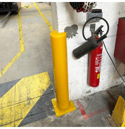 Poteau de protection antichoc 90° en polyuréthane Sécurisation des angles