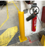 Poteau de protection antichoc 90° en polyuréthane Sécurisation des angles