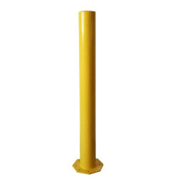 Poteau de protection jaune ø159mm à fixer