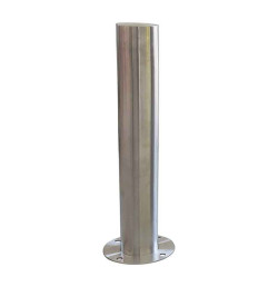 Poteau de protection inox Viso – Ø89 ou 159 mm, H800 mm