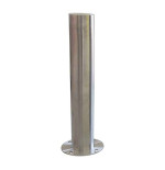 Poteau de protection inox Viso Ø89 ou 159 mm H800 mm