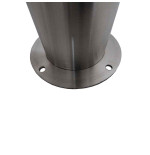 Poteau de protection inox Viso – Ø89 ou 159 mm, H800 mm