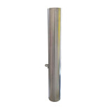 Poteau de protection inox 316 Ø89 ou 159 mm – Anti-bélier – H 800 mm