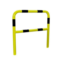 Barrière de protection BAS600NJ VISO Ø60 mm à sceller jaune/noir | IDEQUIP