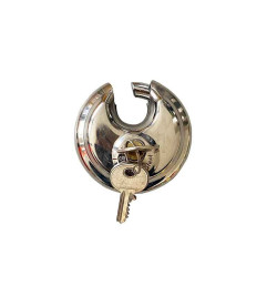 Boîtier amovible inox pour poteaux Ø89 & Ø159 mm Avec cadenas – Viso