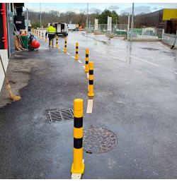 Potelet urbain flexible polyuréthane Ø80/100 mm – Haute résistance