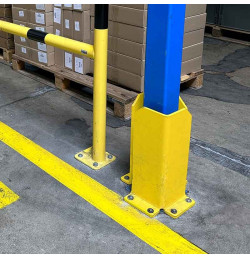 Sabot de protection de coin pour échelle de rack  Acier renforcé 400 mm