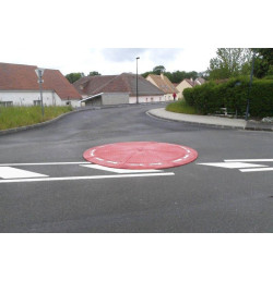 Giratoire modulaire 3 m en caoutchouc – 8 éléments