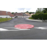 Giratoire modulaire 3 m en caoutchouc – 8 éléments