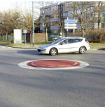 Giratoire modulaire 3 m en caoutchouc – 8 éléments