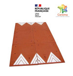 Coussin Berlinois CO3R VISO dos d'âne Modérateur de vitesse conforme CEREMA | IDEQUIP