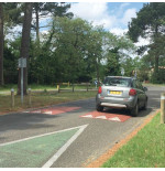 Coussin berlinois 6 éléments 2,25 ou 3 m Réducteur de vitesse caoutchouc