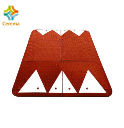 Coussin berlinois caoutchouc 6 éléments NF