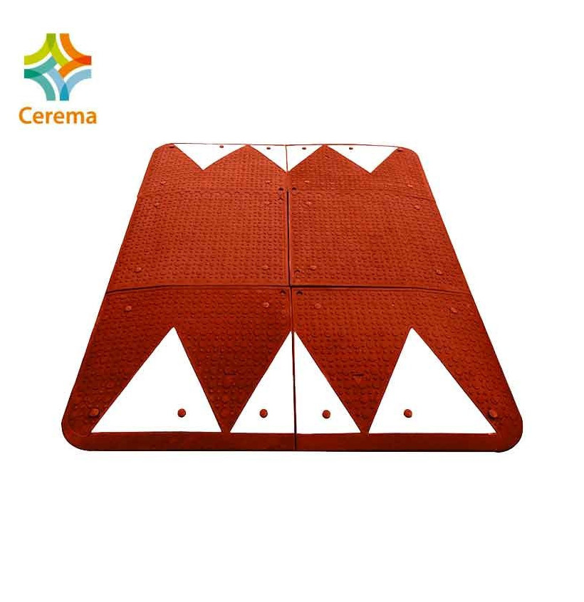 Coussin berlinois caoutchouc 6 éléments NF