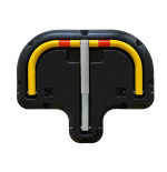 Arceau de parking Ø60 mm avec base caoutchouc et réflecteurs