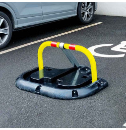 Arceau de parking Ø60 mm avec base caoutchouc et réflecteurs