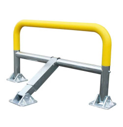 Arceau de parking STOPUSH Ø55 mm Polyuréthane souple & acier