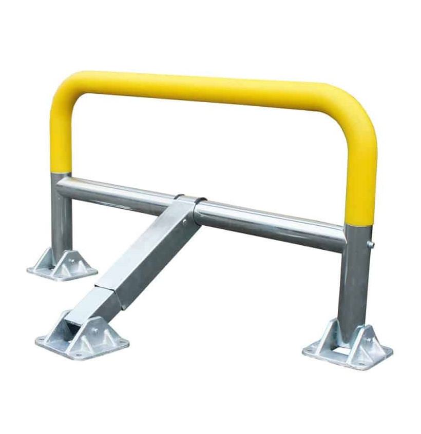 Arceau de parking STOPUSH Ø55 mm – Polyuréthane souple & acier Arceau de parking STOPUSH Ø55 mm – Polyuréthane souple & acier