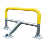 Arceau de parking STOPUSH Ø55 mm Polyuréthane souple & acier