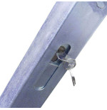 Arceau de parking STOPUSH Ø55 mm Polyuréthane souple & acier