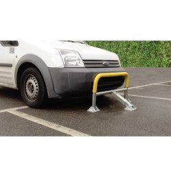 Arceau de parking STOPUSH Ø55 mm Polyuréthane souple & acier