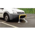 Arceau de parking STOPUSH Ø55 mm Polyuréthane souple & acier