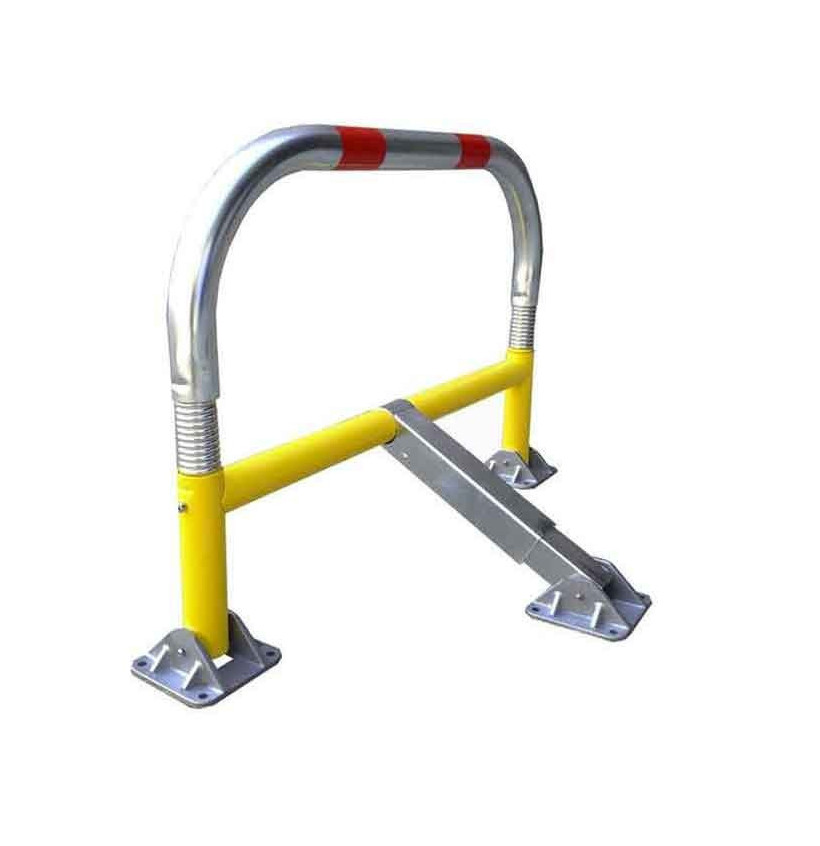 Arceau de parking industriel STOPCRASH Ø60 mm – Anti-choc à ressorts Arceau de parking industriel STOPCRASH Ø60 mm – Anti-choc à ressorts