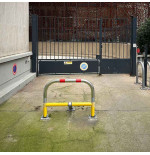 Arceau de parking industriel STOPCRASH Ø60 mm Anti-choc à ressorts