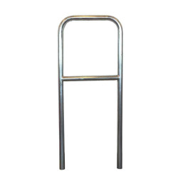 Barrière de protection galvanisée Ø60 mm à sceller