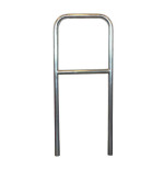 Barrière de protection galvanisée Ø60 mm à sceller